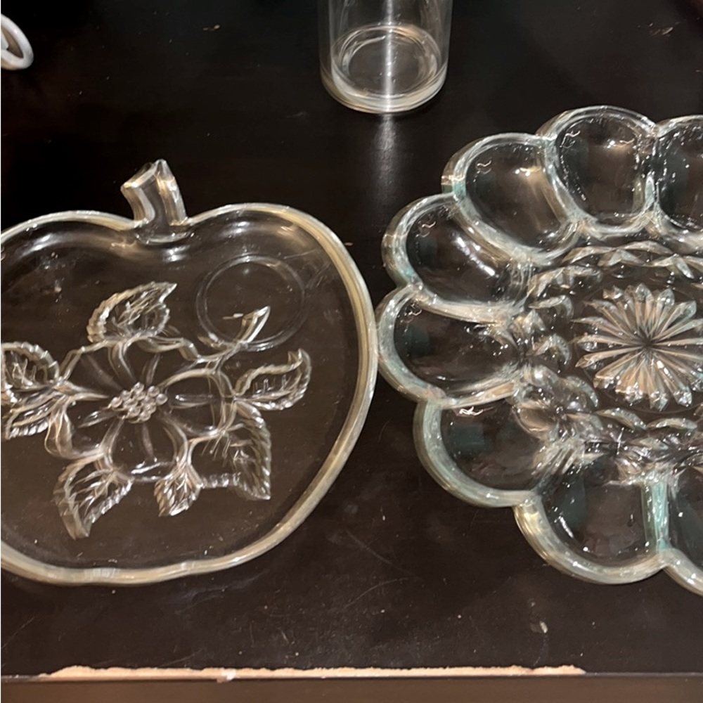 halloween party dinner serving platters glass dishes